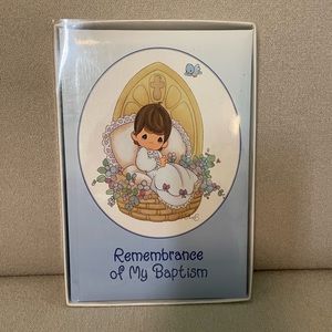 Precious Moments Remembrance of My Baptism Book